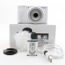 * OPEN BOX GOOD * Sony ZV-1F Vlogging Camera (White)