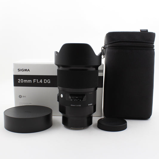 * OPEN BOX EXCELLENT * Sigma 20mm f/1.4 DG HSM ART Lens for Sony E