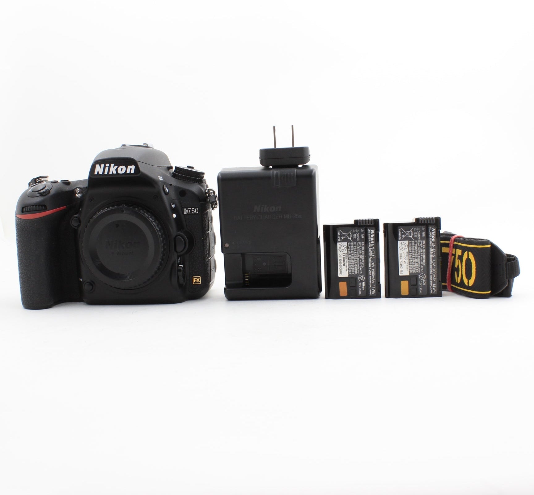 * USED * Nikon D750 DSLR Camera Body Only SHUTTER 16136
