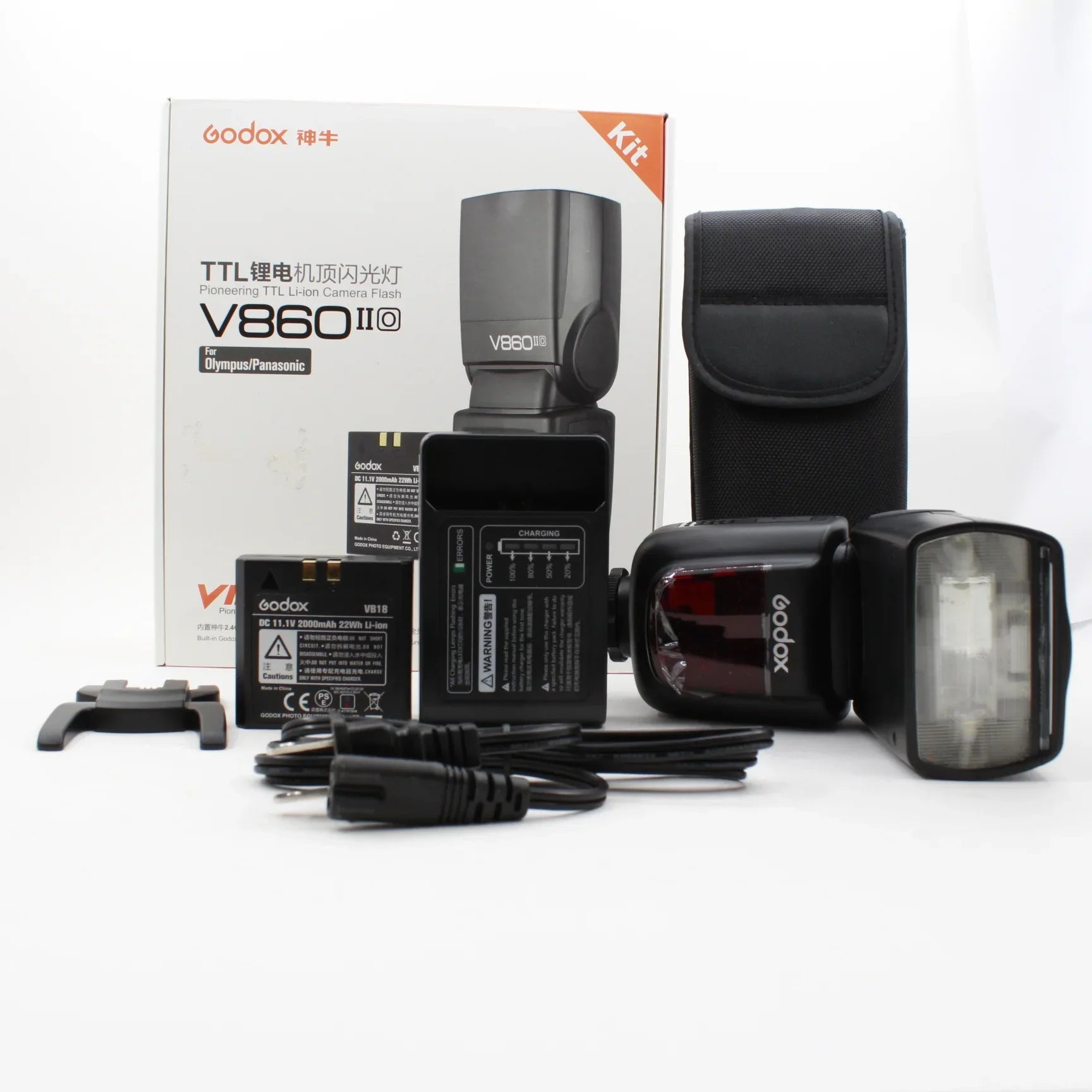 * DEMO * Godox VING V860IIO TTL Li-Ion Flash Kit at PROCAM | procam.com