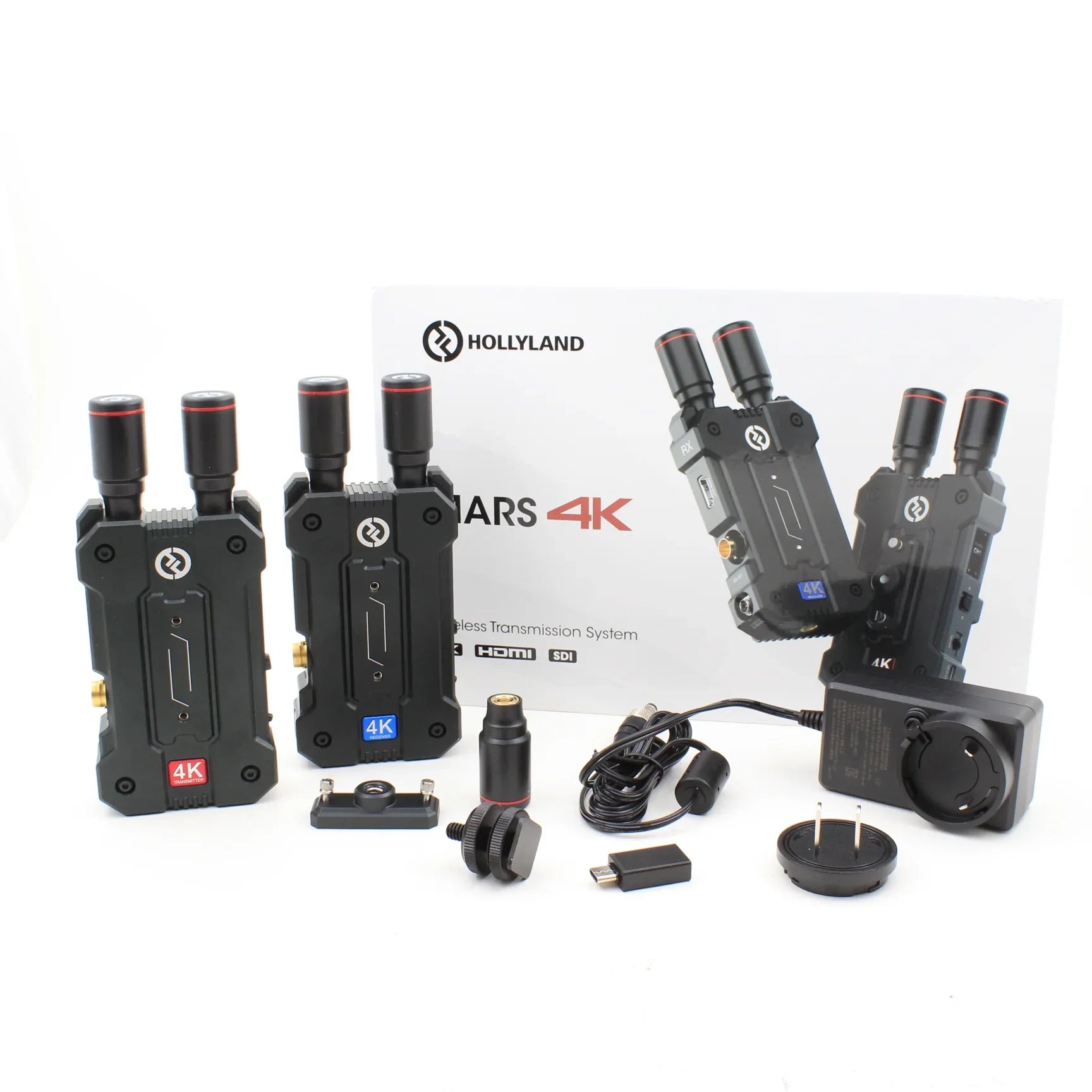 * OPEN BOX EXCELLENT * Hollyland Mars 4K SDI/HDMI Wireless Video Transmission System at PROCAM | procam.com