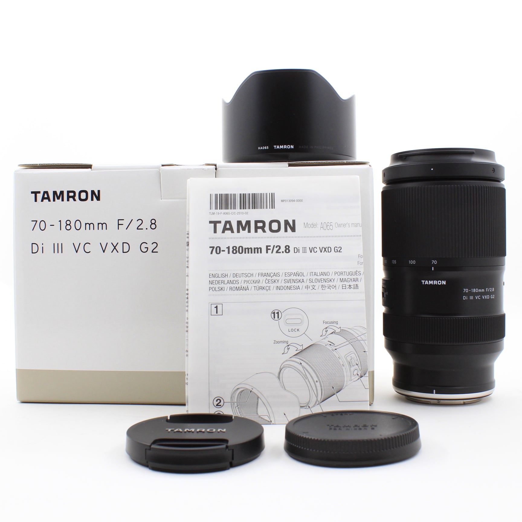 * OPEN BOX EXCELLENT * Tamron 70-180mm f/2.8 Di III VC VXD G2 Lens for Nikon Z