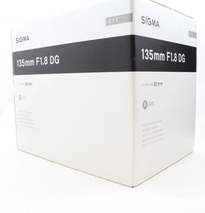 * OPEN BOX EXCELLENT * Sigma 135mm f/1.8 DG HSM ART Lens for Sony E at PROCAM | procam.com