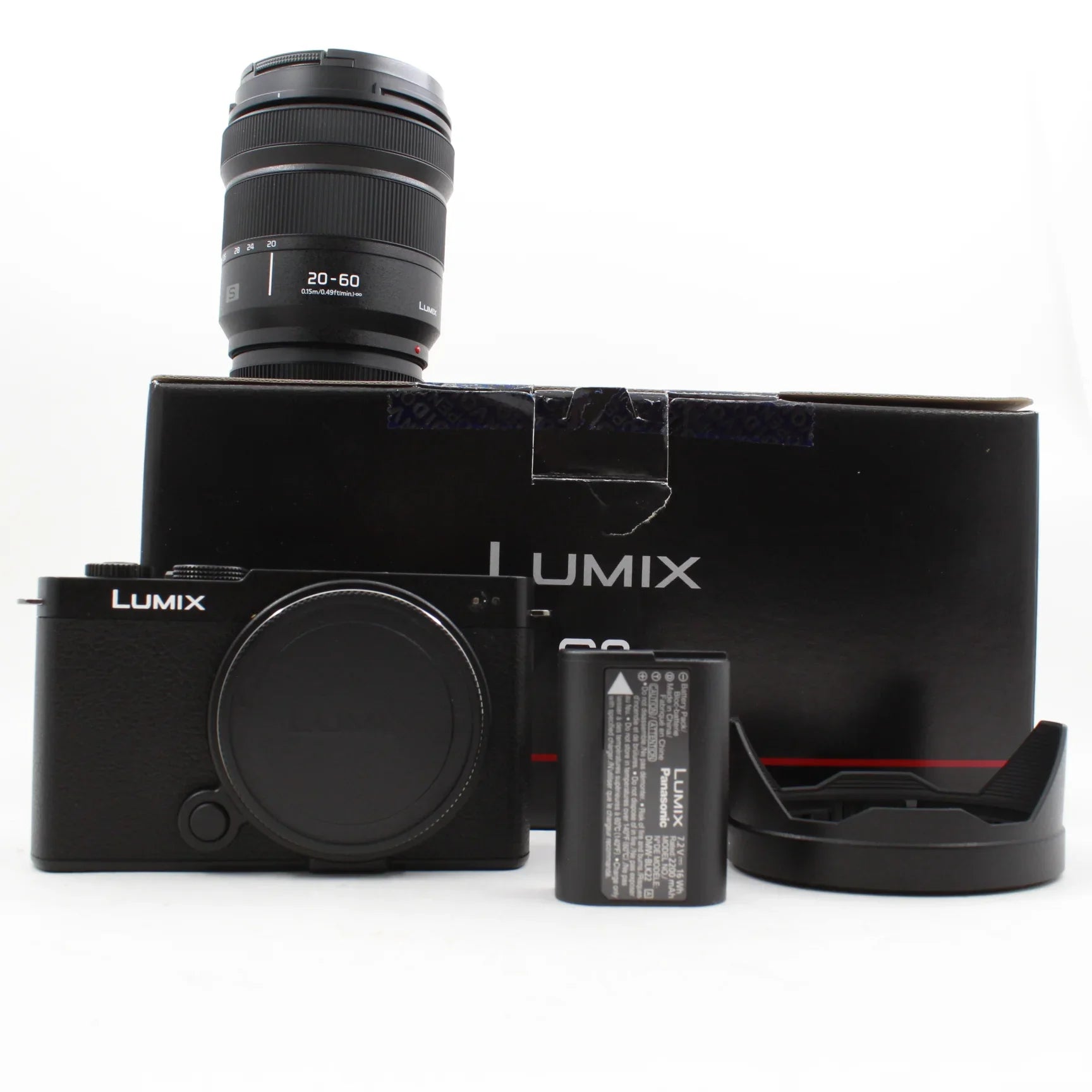 * OPEN BOX EXCELLENT * Panasonic Lumix S9 Mirrorless Camera with S 20-60mm f/3.5-5.6 Lens (Jet Black) at PROCAM | procam.com