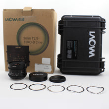 * OPEN BOX EXCELLENT * Laowa 9mm T2.9 Zero-D Cine Lens for Micro Four Thirds