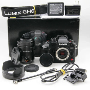 * OPEN BOX EXCELLENT * Panasonic Lumix GH6 Mirrorless Camera with 12-60mm f/2.8-4.0 Leica Lens at PROCAM | procam.com