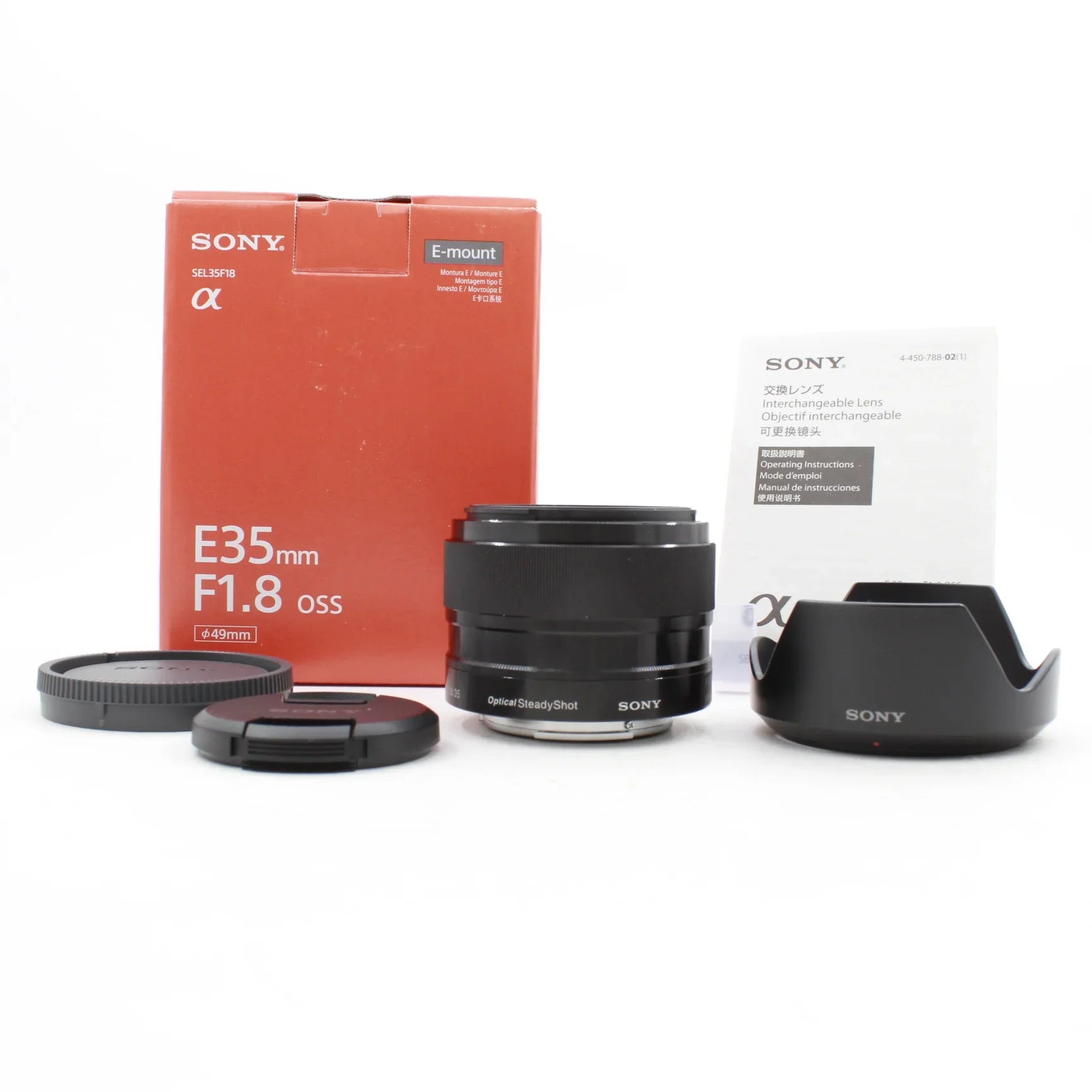 * OPEN BOX EXCELLENT * Sony E 35mm f/1.8 OSS Lens at PROCAM | procam.com