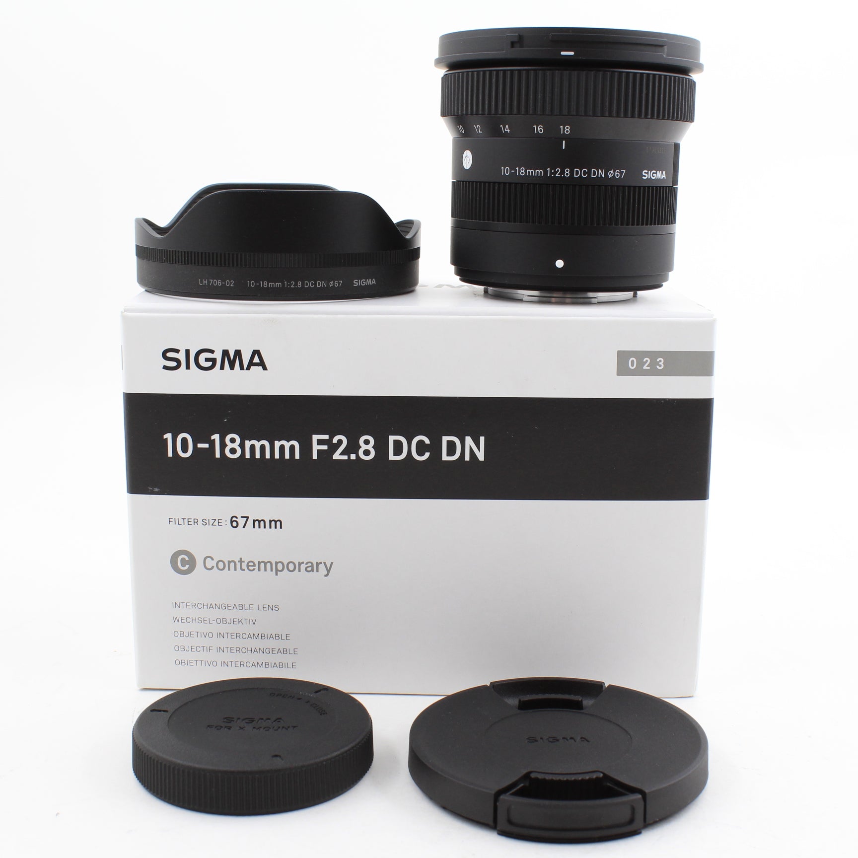 * OPEN BOX EXCELLENT * Sigma 10-18mm f/2.8 DC DN Contemporary Lens for FUJIFILM X