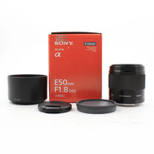 * OPEN BOX EXCELLENT * Sony E 50mm f/1.8 OSS Lens