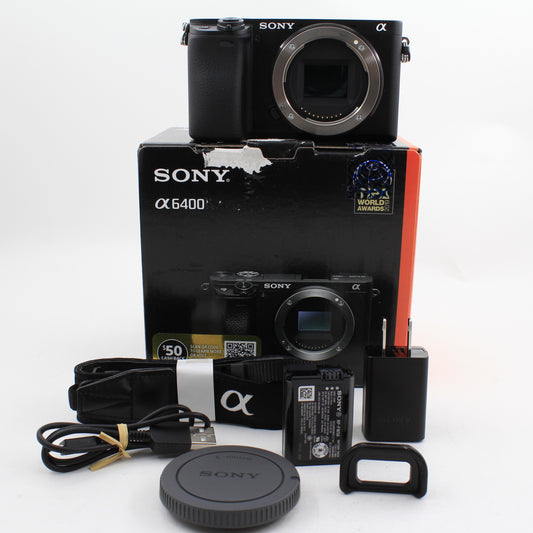 * OPEN BOX EXCELLENT * Sony a6400 Mirrorless Digital Camera (Body Only)