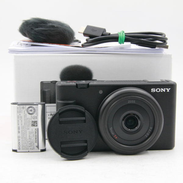 *** OPEN BOX GOOD *** Sony ZV-1F Vlogging Camera (Black)