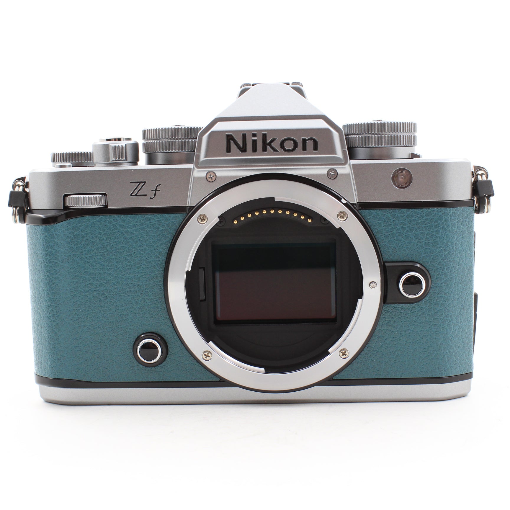 * OPEN BOX EXCELLENT * Nikon Zf Mirrorless Camera (Silver & Teal Blue)