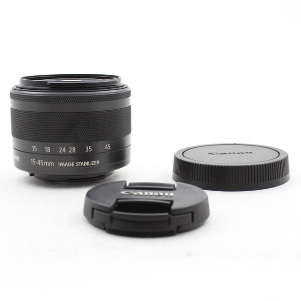 * USED * Canon EF-M 15-45mm f/3.5-6.3 IS STM Lens