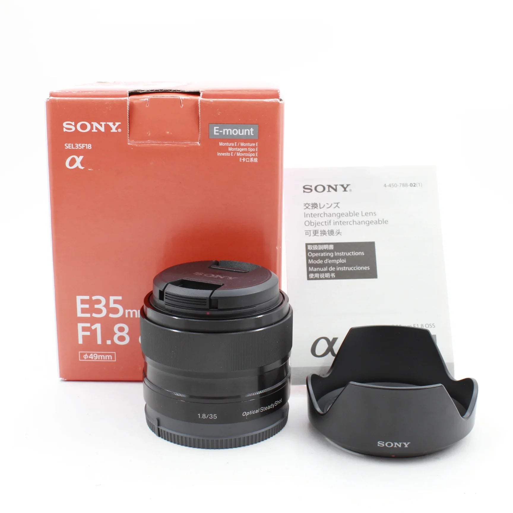 * OPEN BOX EXCELLENT * Sony E 35mm f/1.8 OSS Lens at PROCAM | procam.com
