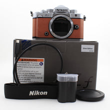 * OPEN BOX EXCELLENT * Nikon Zf Mirrorless Camera (Silver & Cognac Brown)