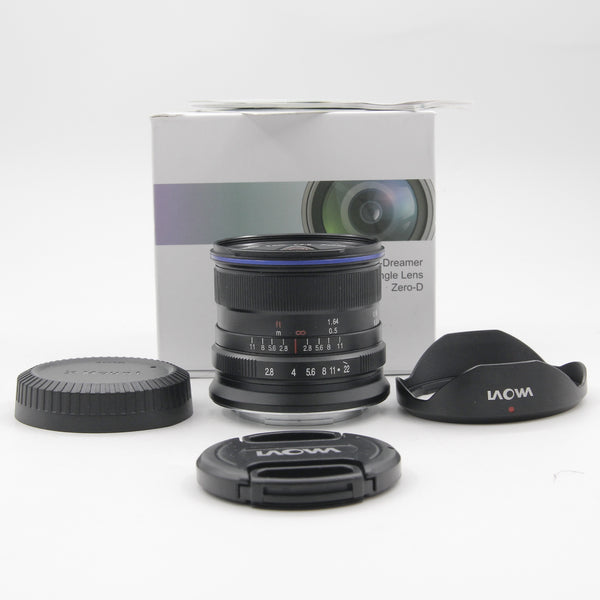 *** OPEN BOX EXCELLENT *** Laowa 9mm f/2.8 Zero-D Lens for Fujifilm X