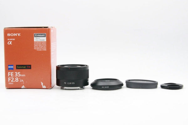 *** OPEN BOX EXCELLENT *** Sony FE 35mm f/2.8 Sonnar T* ZA Lens