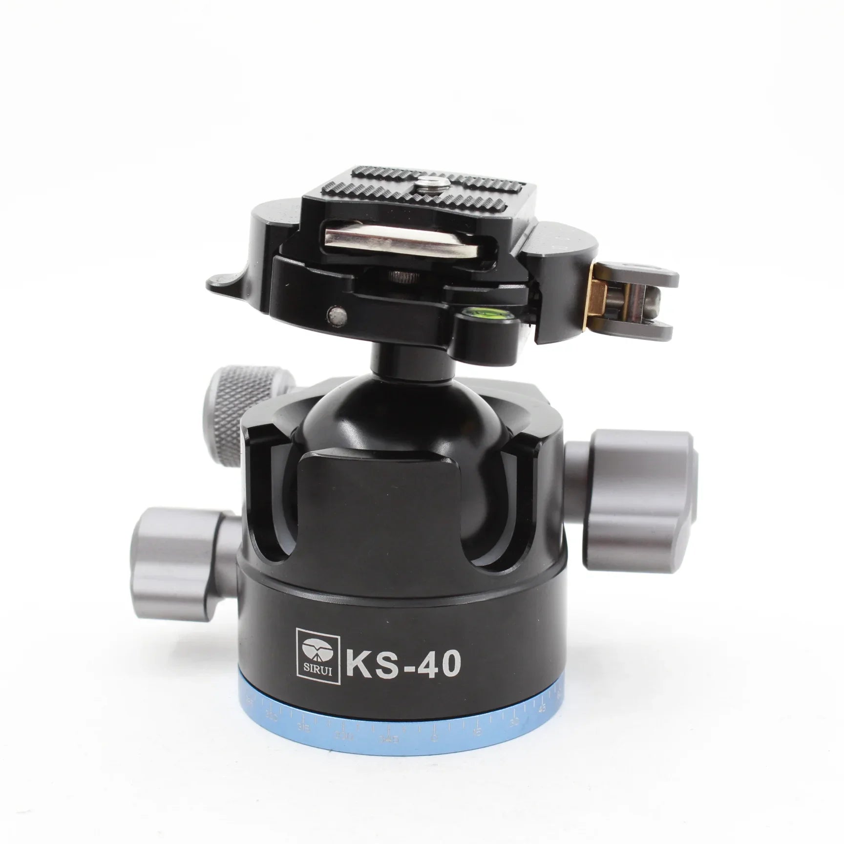 * OPEN BOX GOOD * Sirui KS-40 Low Gravity QR Ball Head with Panning Arca-Type Plate at PROCAM | procam.com