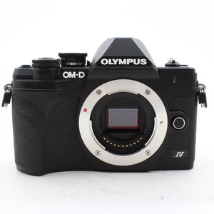 * USED * Olympus OM-D E-M10 Mark IV Black with ED 14-42mm f/3.5-5.6 EZ Kit Boxed at PROCAM | procam.com