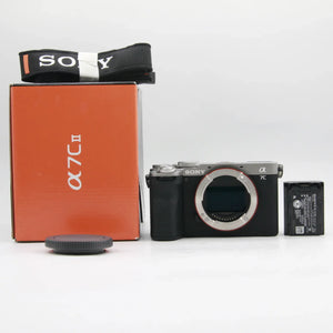 * OPEN BOX EXCELLENT * Sony a7C II Mirrorless Digital Camera (Body Only, Silver) at PROCAM | procam.com