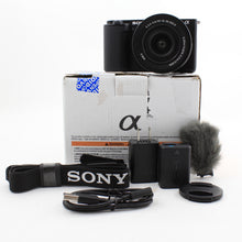 * OPEN BOX FAIR * Sony ZV-E10 Mirrorless Camera with PZ 16-50mm f/3.5-5.6 OSS II Lens (Black)