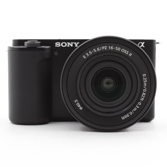 * OPEN BOX FAIR * Sony ZV-E10 Mirrorless Camera with PZ 16-50mm f/3.5-5.6 OSS II Lens (Black)