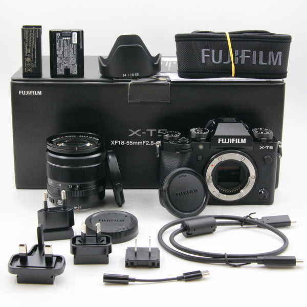 *** OPEN BOX EXCELLENT *** FUJIFILM X-T5 Mirrorless Camera with XF 18-55mm f/2.8-4 R LM OIS Lens (Black)