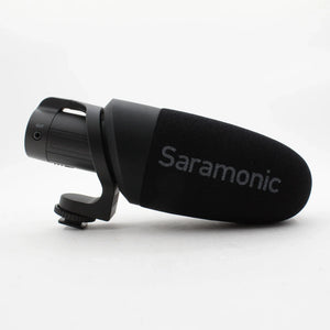 * OPEN BOX EXCELLENT * Saramonic CamMic+ Battery-Powered Camera-Mount Shotgun Microphone for DSLR Cameras and Smartphones at PROCAM | procam.com