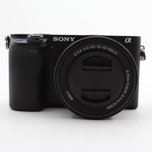 * OPEN BOX GOOD * Sony a6400 Mirrorless Camera with PZ 16-50mm f/3.5-5.6 II Lens