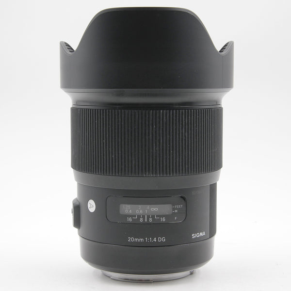 *** DEMO *** Sigma 20mm f/1.4 DG HSM Art Lens for Canon EF