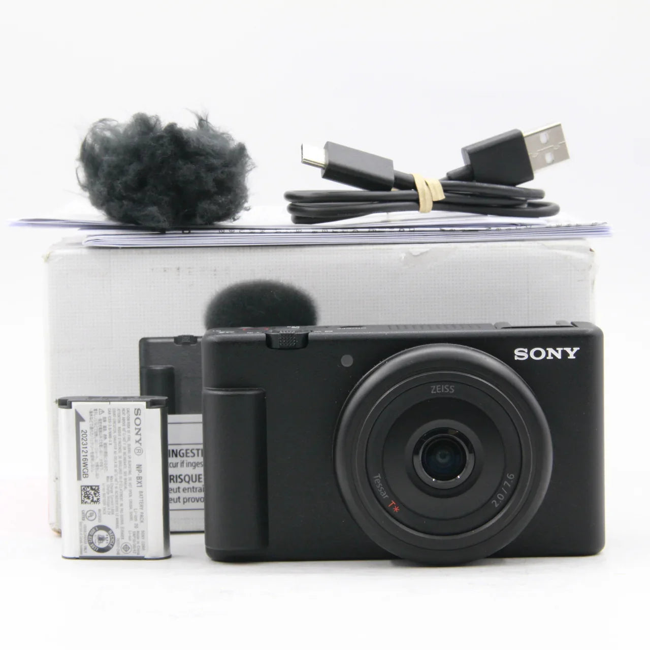 * OPEN BOX GOOD * Sony ZV-1F Vlogging Camera (Black) at PROCAM | procam.com