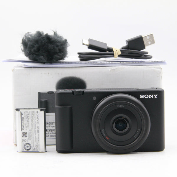 *** OPEN BOX GOOD *** Sony ZV-1F Vlogging Camera (Black)