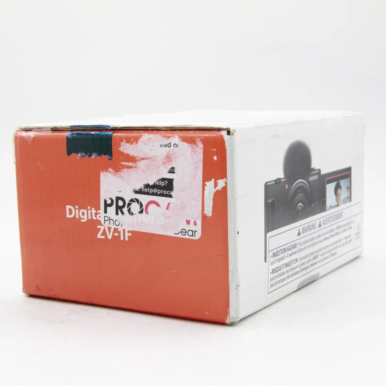 * OPEN BOX GOOD * Sony ZV-1F Vlogging Camera (Black) at PROCAM | procam.com