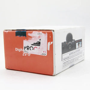 * OPEN BOX GOOD * Sony ZV-1F Vlogging Camera (Black) at PROCAM | procam.com