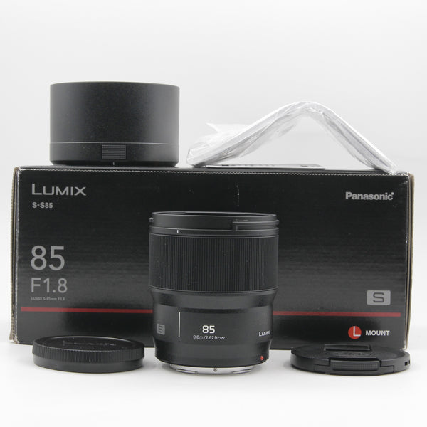 *** OPEN BOX EXCELLENT *** Panasonic Lumix S 85mm f/1.8 Lens (Leica L-Mount)