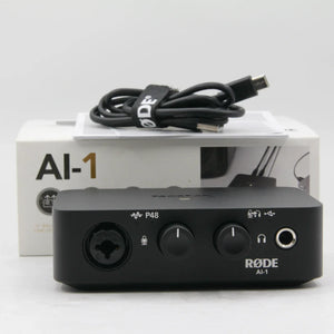 * OPEN BOX EXCELLENT * Rode AI-1 Studio-Quality USB Audio Interface at PROCAM | procam.com