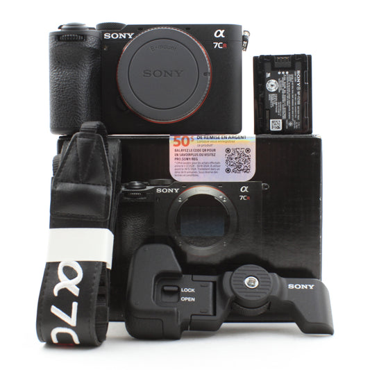 * OPEN BOX EXCELLENT * Sony a7CR Mirrorless Digital Camera (Body Only, Black)