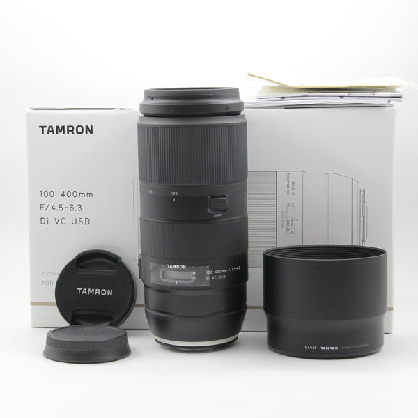 * OPEN BOX EXCELLENT * Tamron 100-400mm f/4.5-6.3 Di VC USD Lens for Canon EF