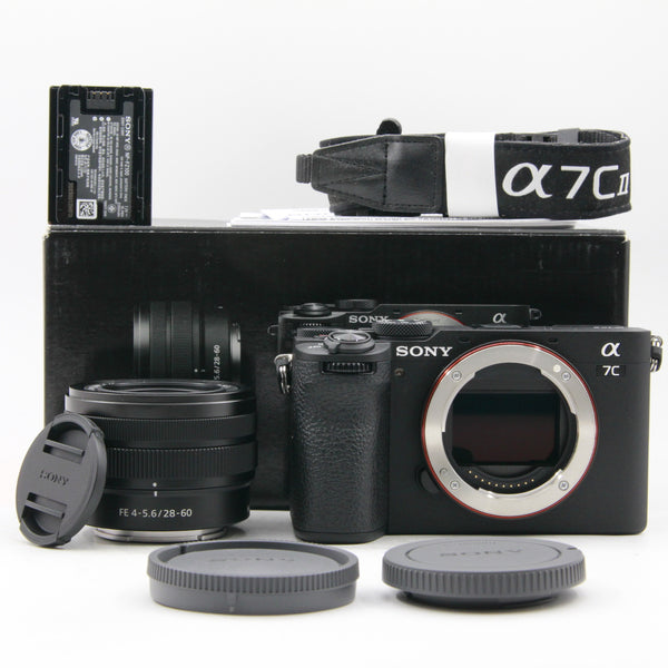 *** OPEN BOX EXCELLENT *** Sony a7C II Mirrorless Digital Camera with FE 28-60mm f/4-5.6 Lens (Black)