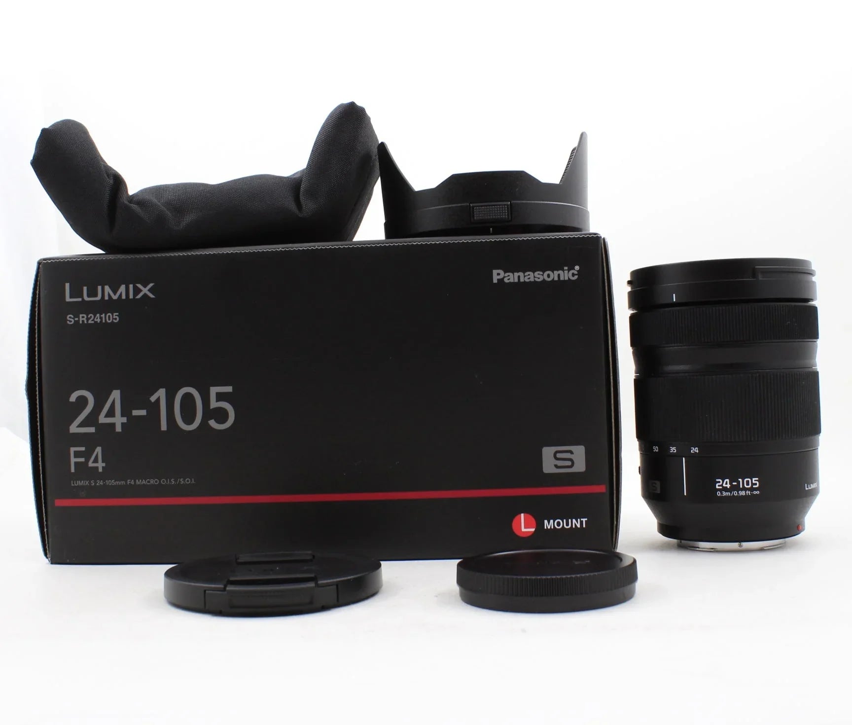* OPEN BOX EXCELLENT * Panasonic Lumix S 24-105mm f/4 Macro O.I.S Lens (Leica L-Mount) at PROCAM | procam.com