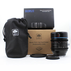 * OPEN BOX EXCELLENT * Sirui 35mm T2.9 1.6x Full-Frame Anamorphic Lens (Leica L) at PROCAM | procam.com