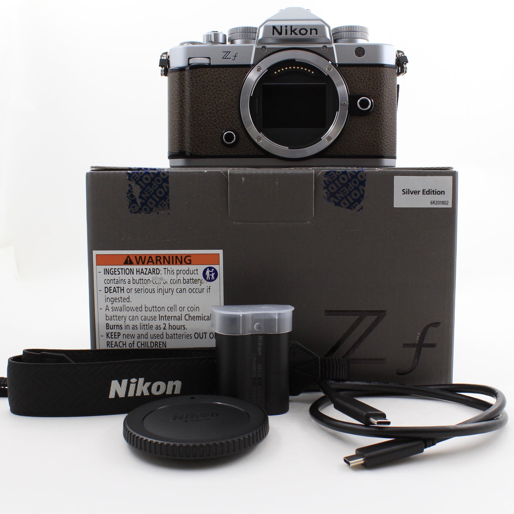 OPEN BOX EXCELLENT * Nikon Zf Mirrorless Camera (Sepia Brown) at