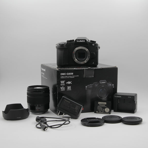 *** OPEN BOX EXCELLENT  *** Panasonic Lumix DMC-G85 Mirrorless Micro Four Thirds Digital Camera with 12-60mm Lens