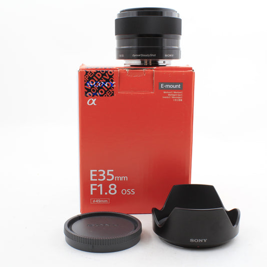 * OPEN BOX GOOD * Sony E 35mm f/1.8 OSS Lens