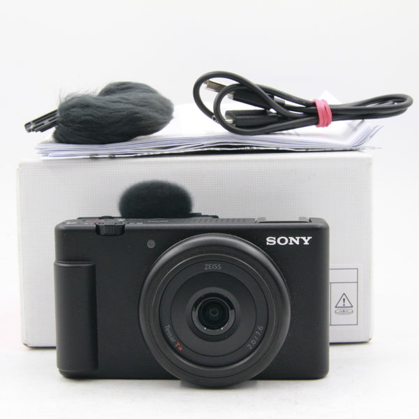 *** OPEN BOX GOOD*** Sony ZV-1F Vlogging Camera (Black)