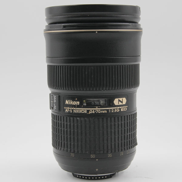 *** USED *** Nikon 24-70mm f/2.8G ED AF-S Nikkor Lens