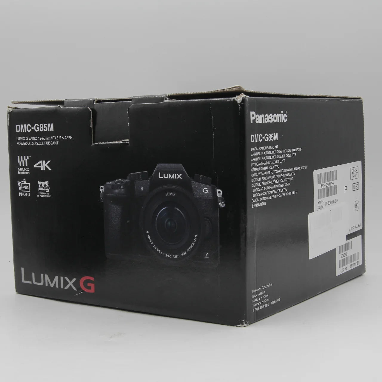* OPEN BOX GOOD * Panasonic Lumix DMC-G85 Mirrorless Micro Four Thirds Digital Camera with 12-60mm Lens at PROCAM | procam.com