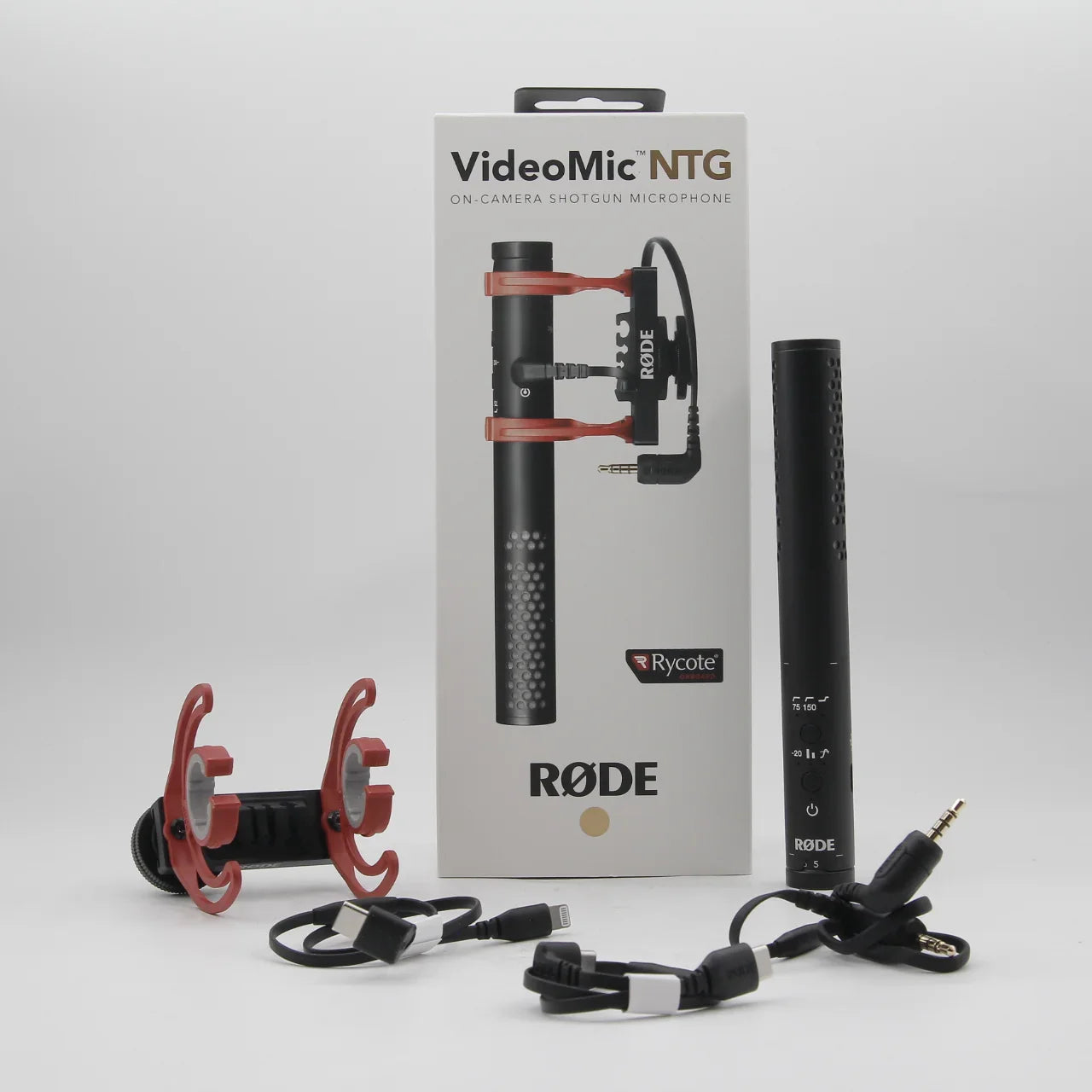 * OPEN BOX GOOD * Rode VideoMic NTG Hybrid Analog/USB Camera-Mount Shotgun Microphone at PROCAM | procam.com