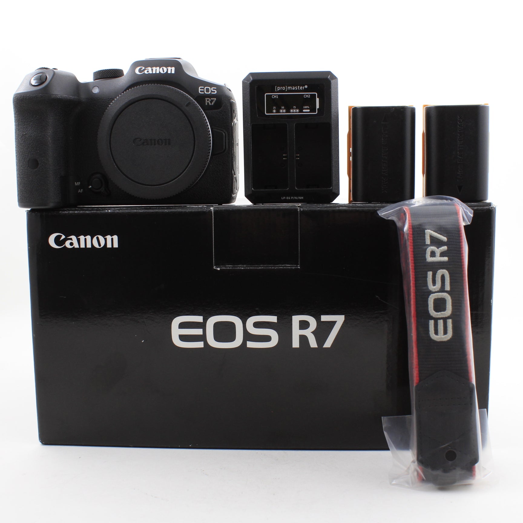 * USED * Canon EOS R7 Mirrorless Camera Body Only Boxed SHUTTER 4000