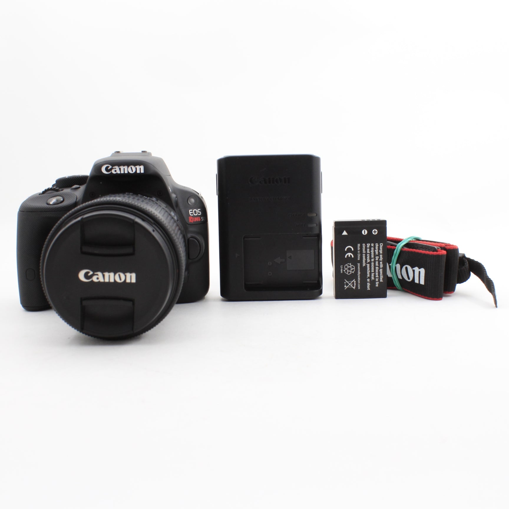 * USED * Canon EOS Rebel SL1 with EF-S 18-55mm f/3.5-5.6 IS STM Lens SHUTTER 1298